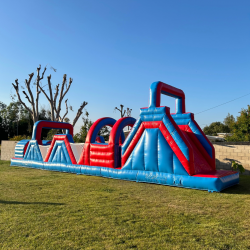 13 1716893602 2 43ft Red & Blue Obstacle Course