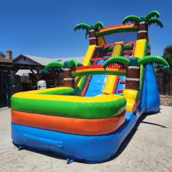 13ft Single Lane Beach Vibes Waterslide