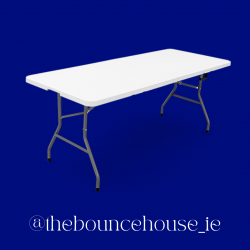 6ft White Table